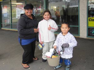 Newtown Cleanup - Helping family